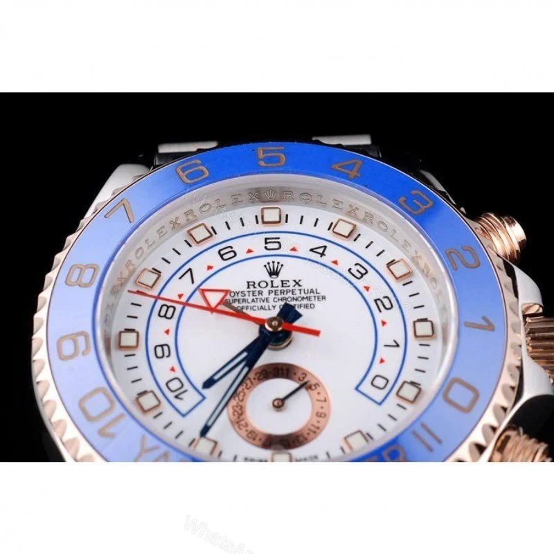 View 8 of Replica Rolex Yacht-Master White Dial REP016833