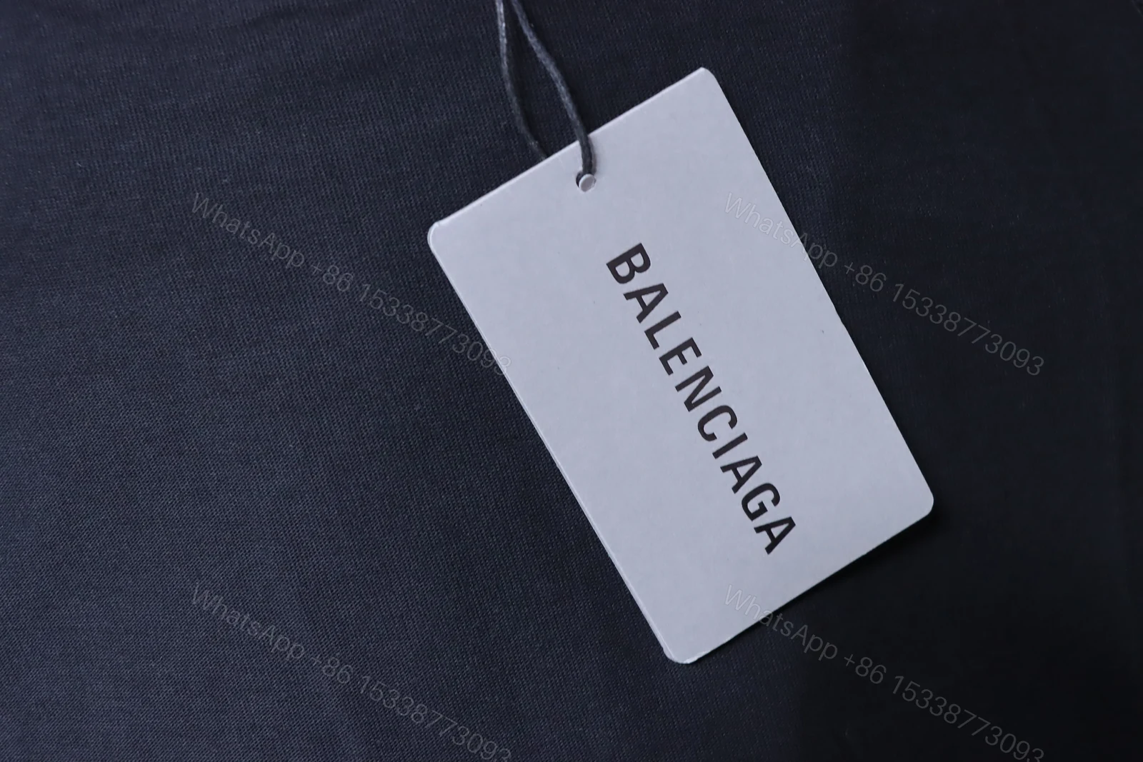 View 7 of Balenciaga Clothes Reversed Letter Print Short Sleeve T-shirt