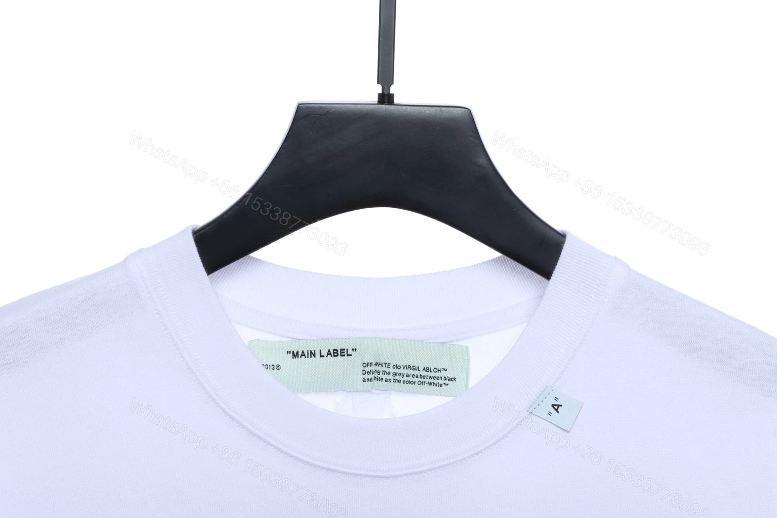 View 7 of Off-White Angel Oil Painting White T-Shirt