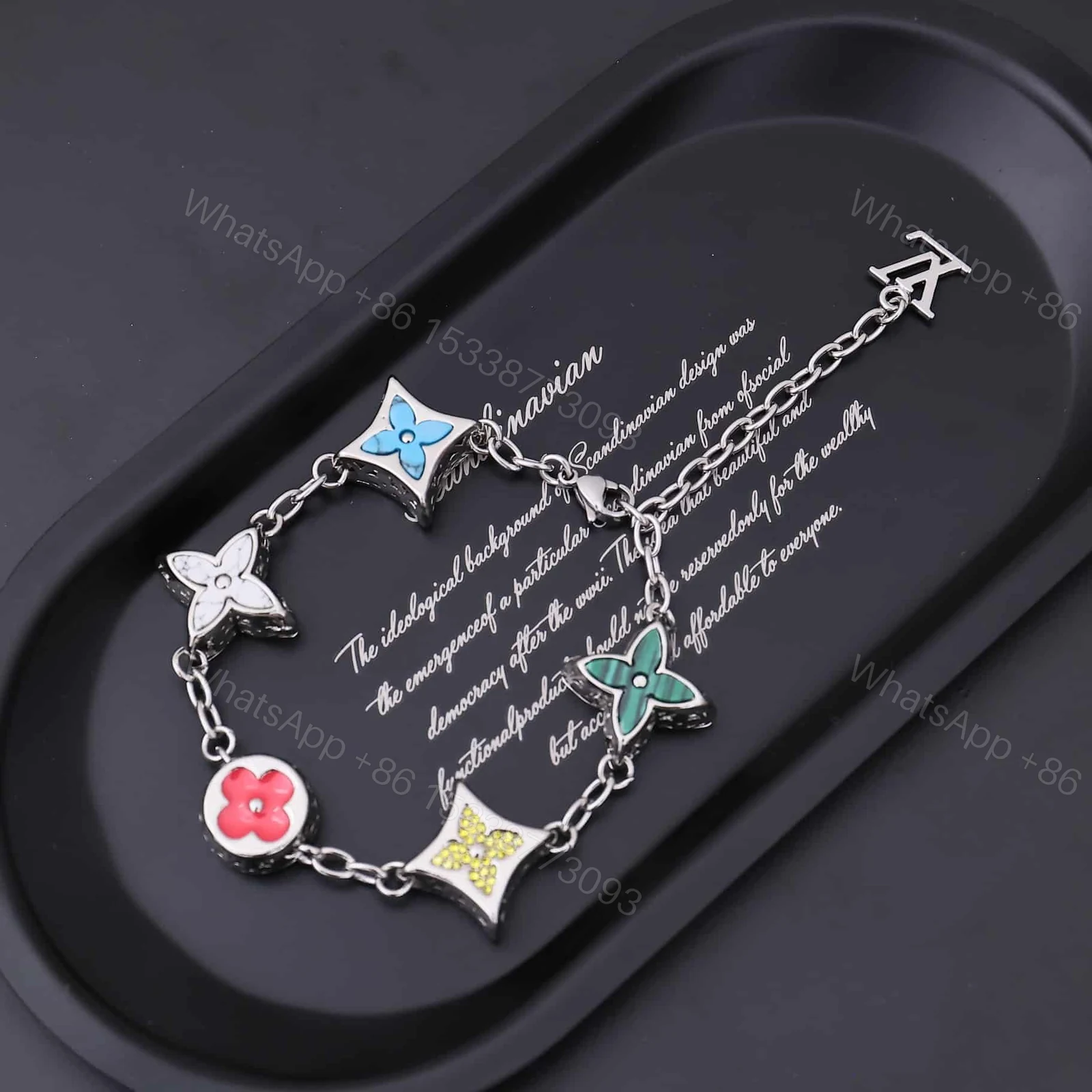 View 2 of LOUIS VUITTON MONOGRAM BIG PARTY BRACELET M0955A