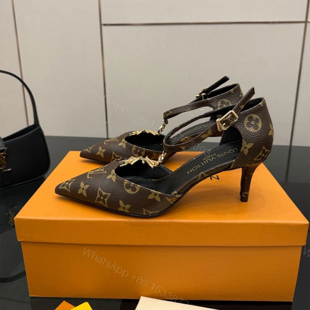 View 3 of LV Ankle Strap Pumps