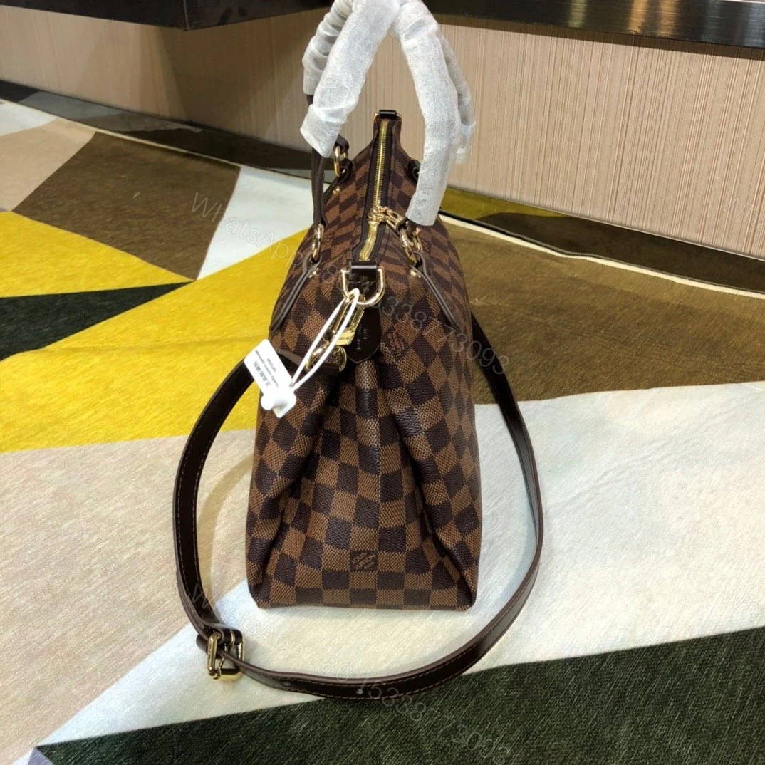 View 3 of Louis Vuitton Damier Limington Brown N40023 Women’s Canvas Handbag