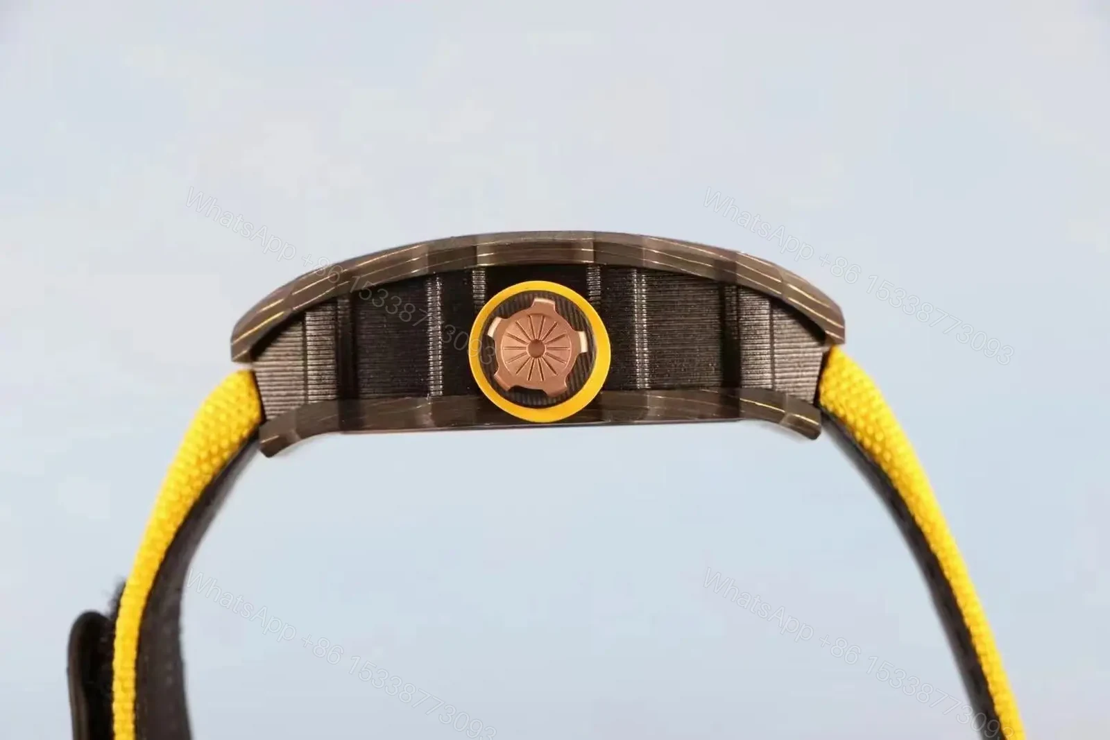 View 6 of Richard Mille Swiss Clone RM 12 01 Real Tourbillon Real Carbon