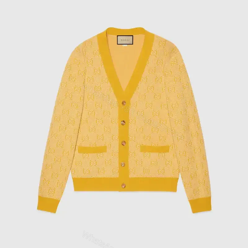 Gucci Wool Jacquard Cardigans – RJK08 — view 1