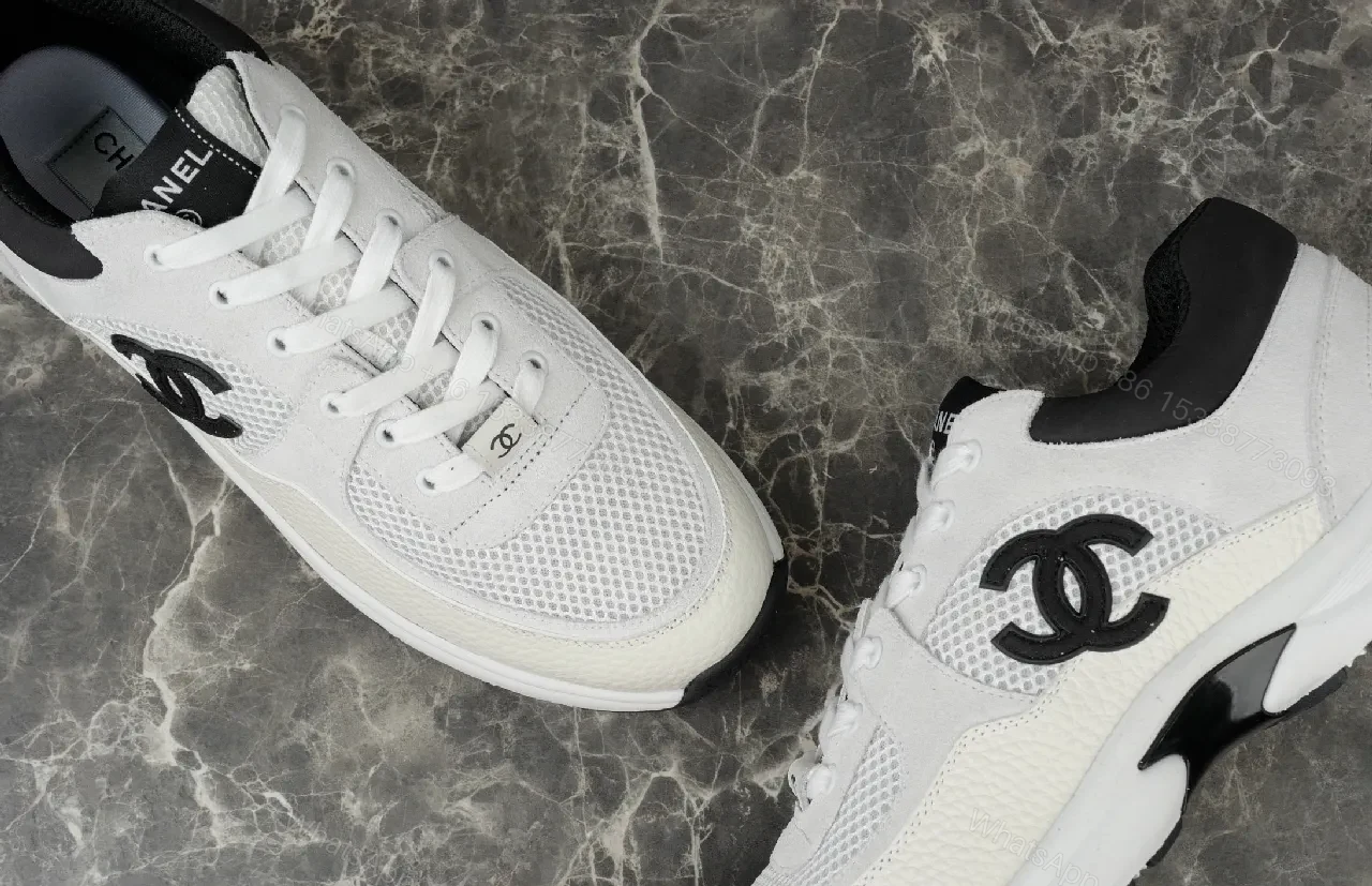 View 7 of Sleek Mesh Sneaker, Leather Accents, Luxe Signature Comfort