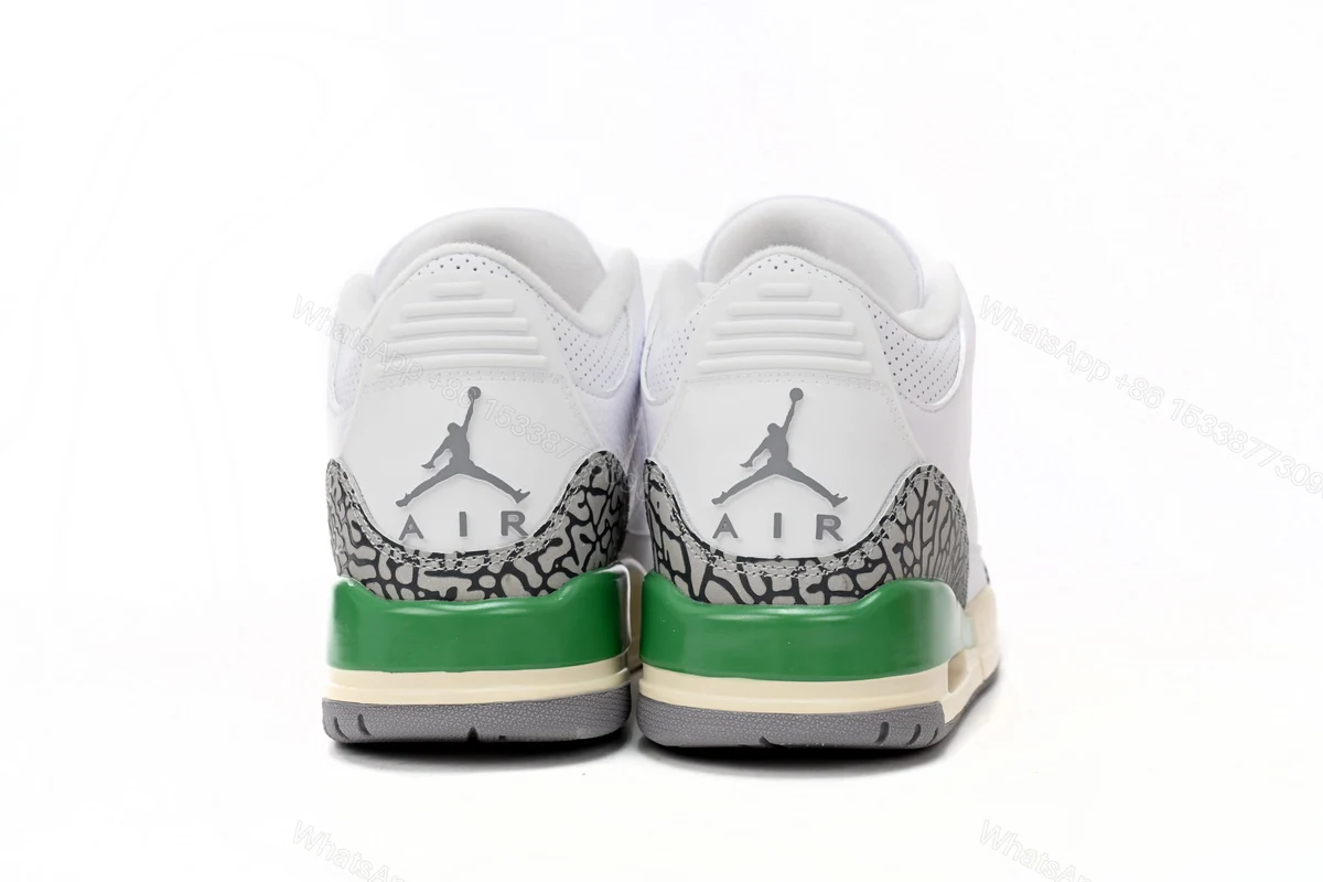View 3 of Air Jordan 3 Lucky Green CK9646-136