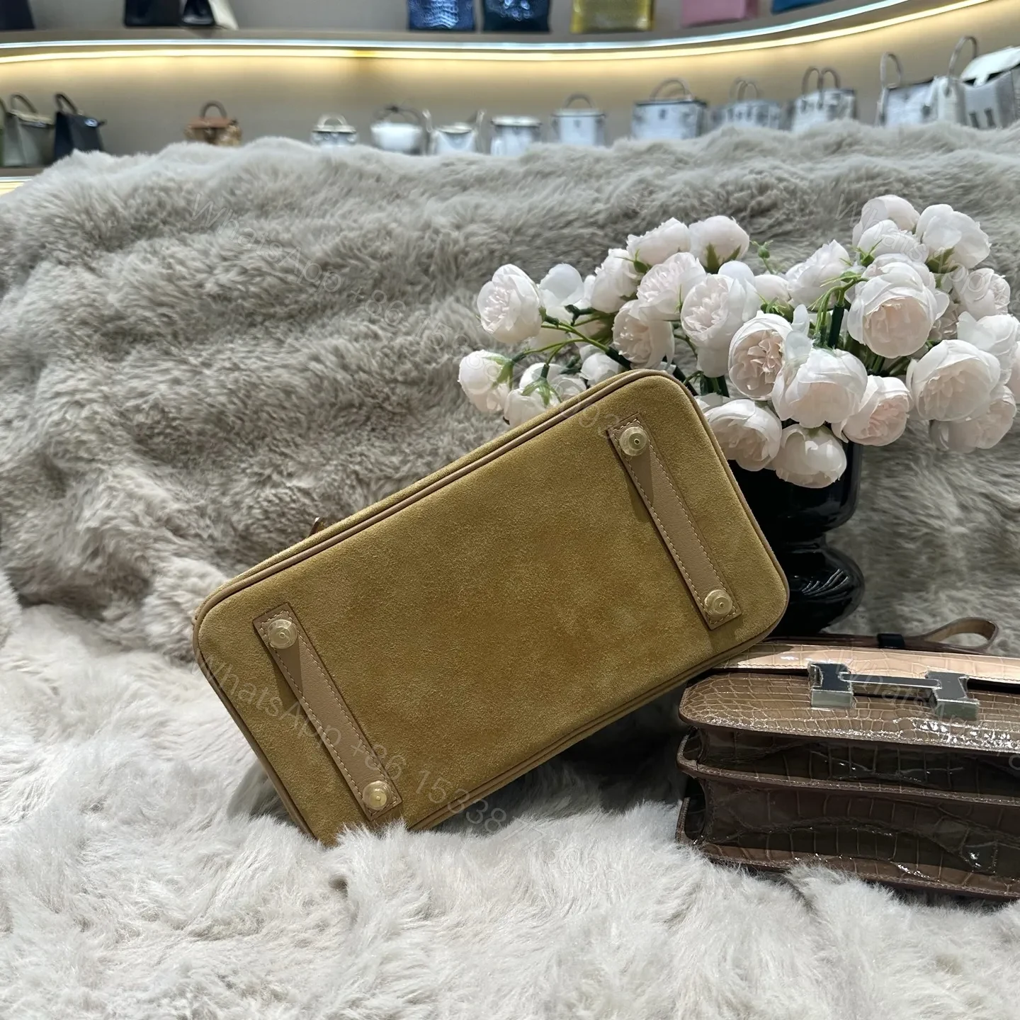 View 4 of Hermes Birkin 25cm Swift Leather