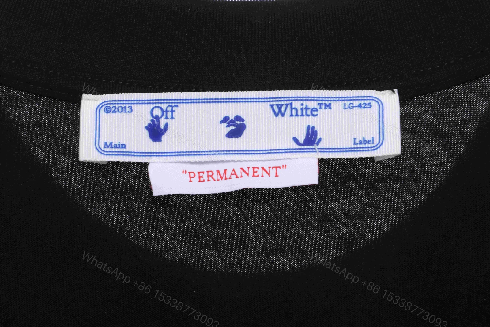 View 8 of Off-White Overlapping Zebra Crossing Arrows T-Shirt