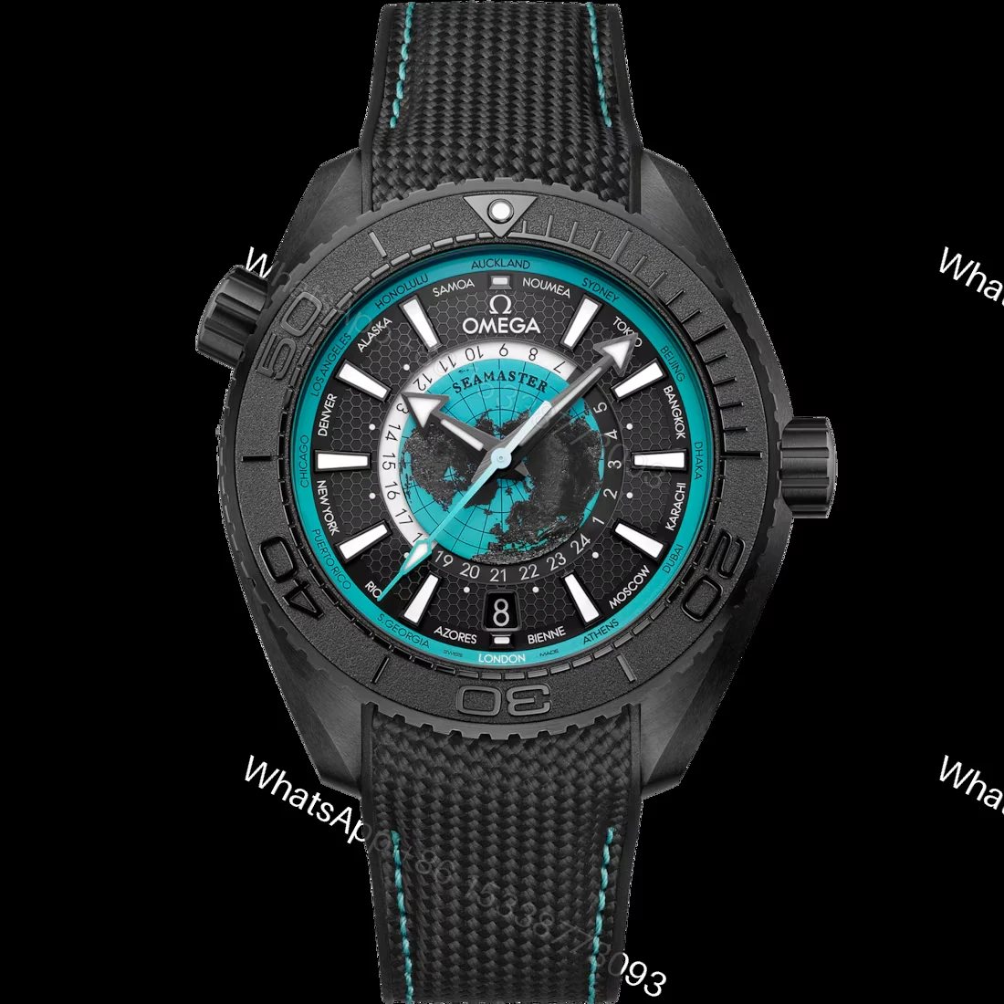 Omega Super Clone Seamaster Planet Ocean 600M 45.5MM 215.92.46.22.01.006 — view 1