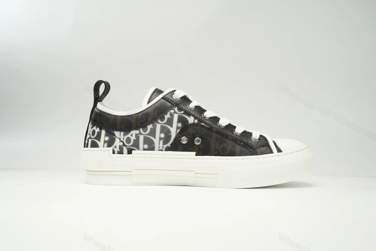 View 5 of Dior B23 HT Oblique Transparency Low Bang Black and White