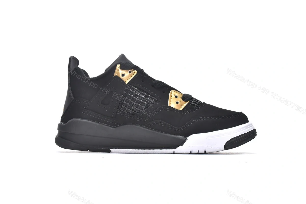 View 2 of Jordan 4 Kids Shoes Retro Royalty 308499-032