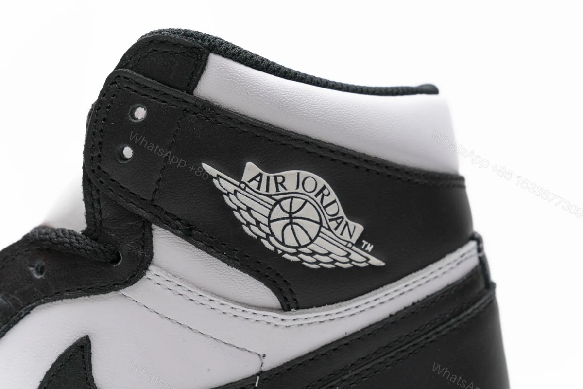 View 11 of Air Jordan 1 Retro High Black White (2014) 555088-010