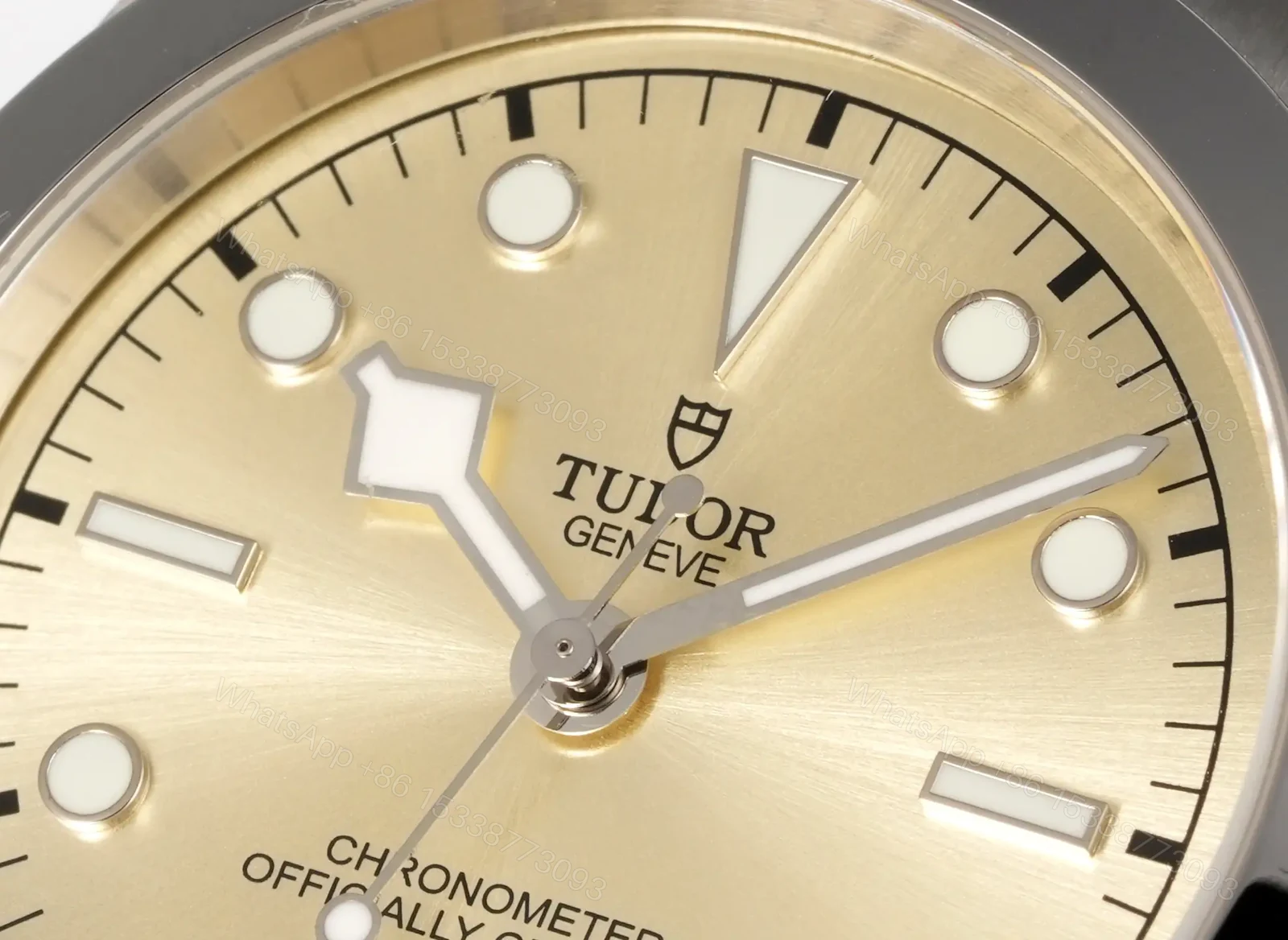 View 5 of Tudor 3T Champagne Dial Watch Five-Link Steel Bracelet Ultimate 39MM TUDOR-1926-39-CHAMP-5LINK-STEEL