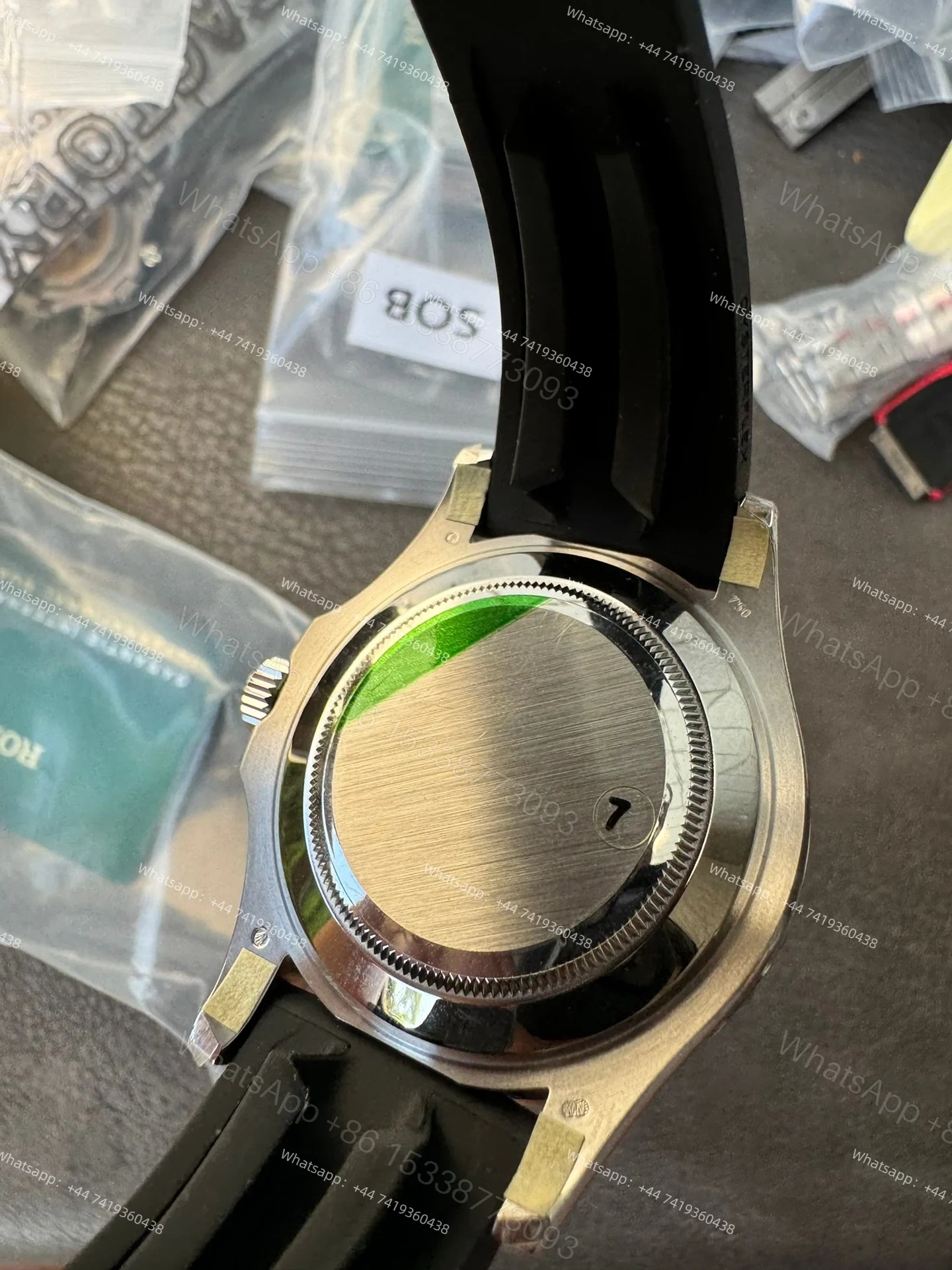 View 11 of Rolex Yacht-Master 226659 1:1 Replica 18K White Gold Plated 42MM 3235 Movement Super Clone Watch