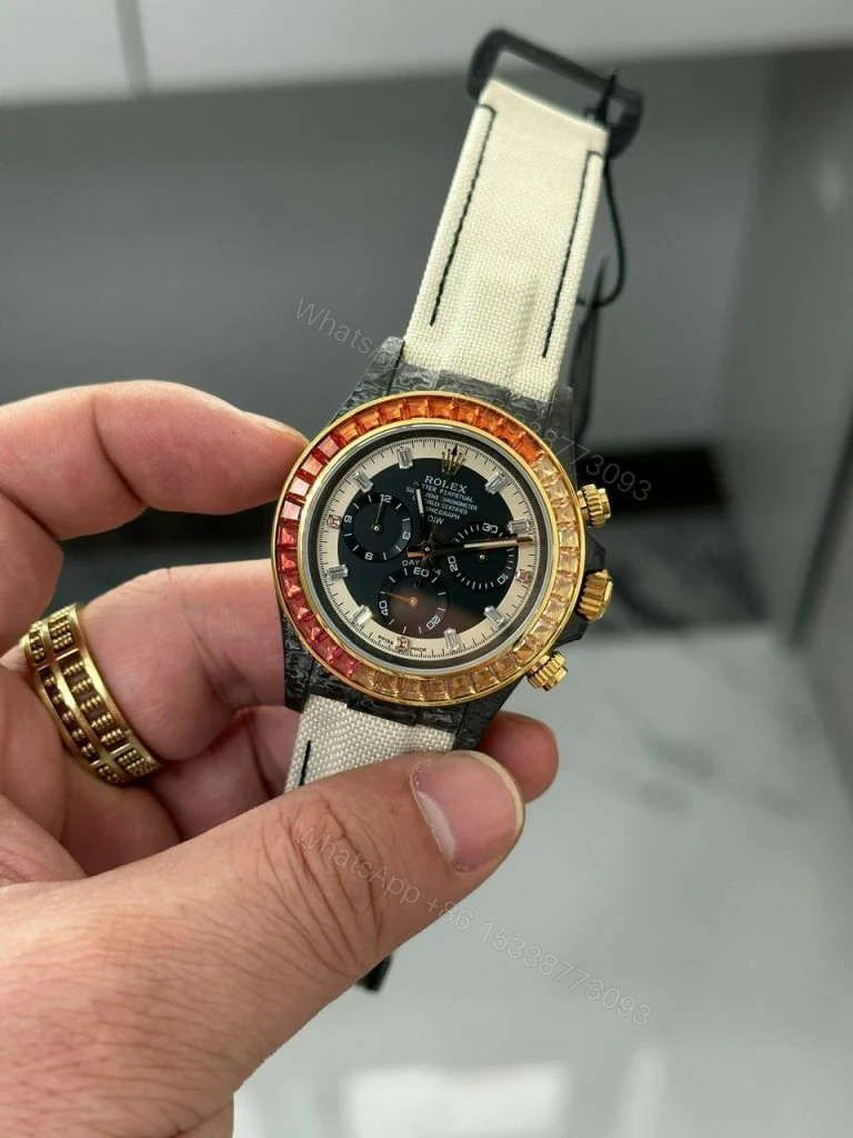View 2 of Daytona Cosmograph DIW Carbon 40mm Best Super Clone