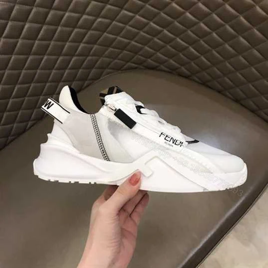 View 2 of FENDI CHUNKY LACE-UP TRAINERS – FD23