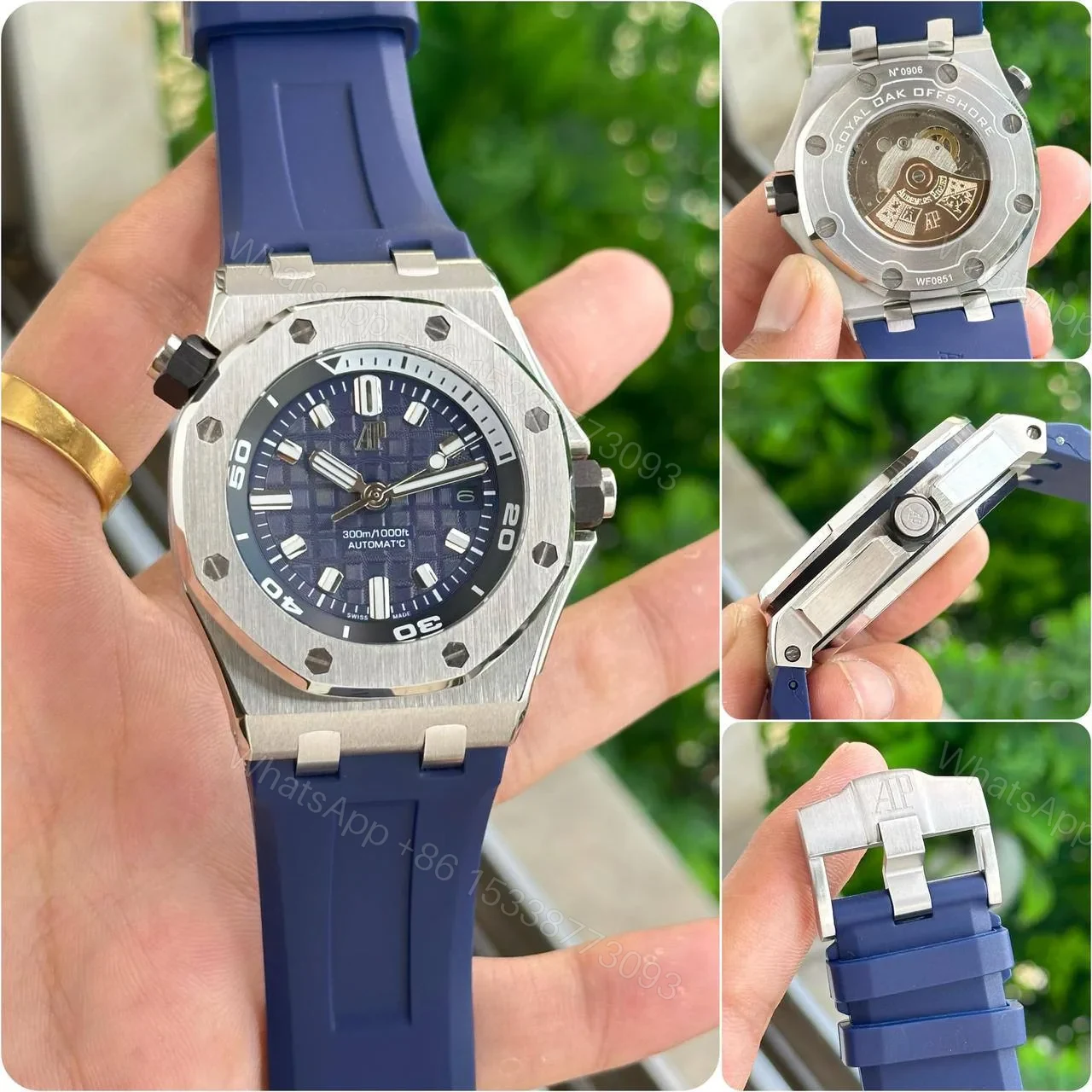 View 3 of Audemars Piguet Royal Oak Offshore Blue
