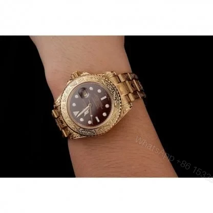 View 10 of Replica Rolex Submariner Brown Dial 1454070