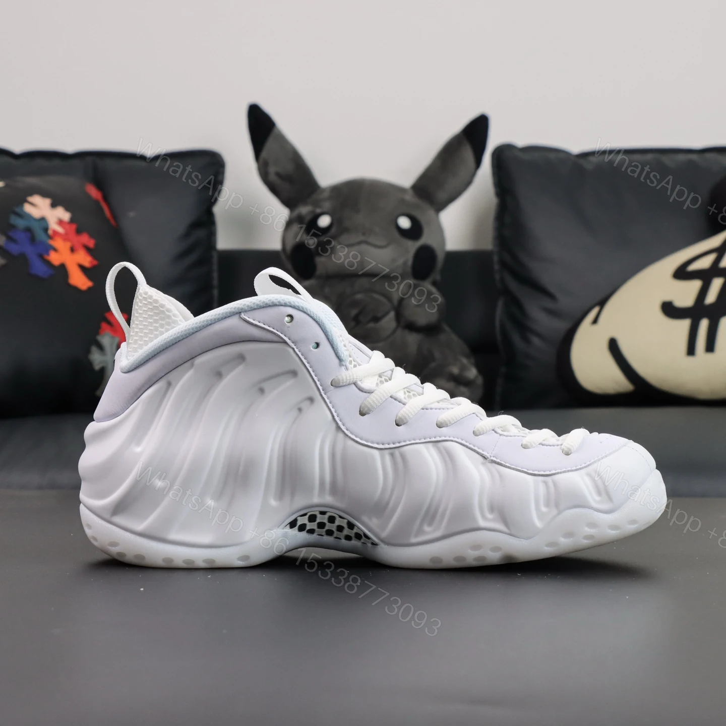 View 2 of Foamposite One “Triple White”