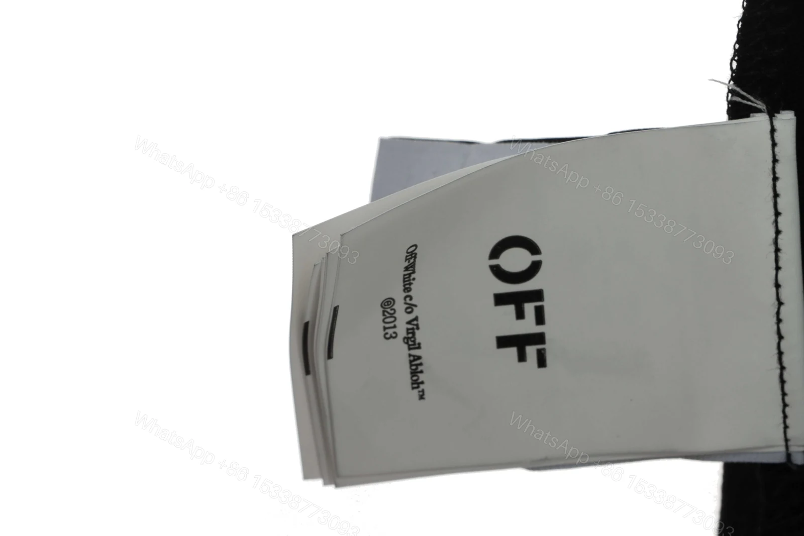 View 9 of Off-White 23 Digit Logo Black White T-Shirt