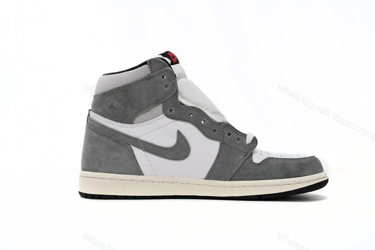 View 2 of Air Jordan 1 High OG Washed Black DZ5485-051