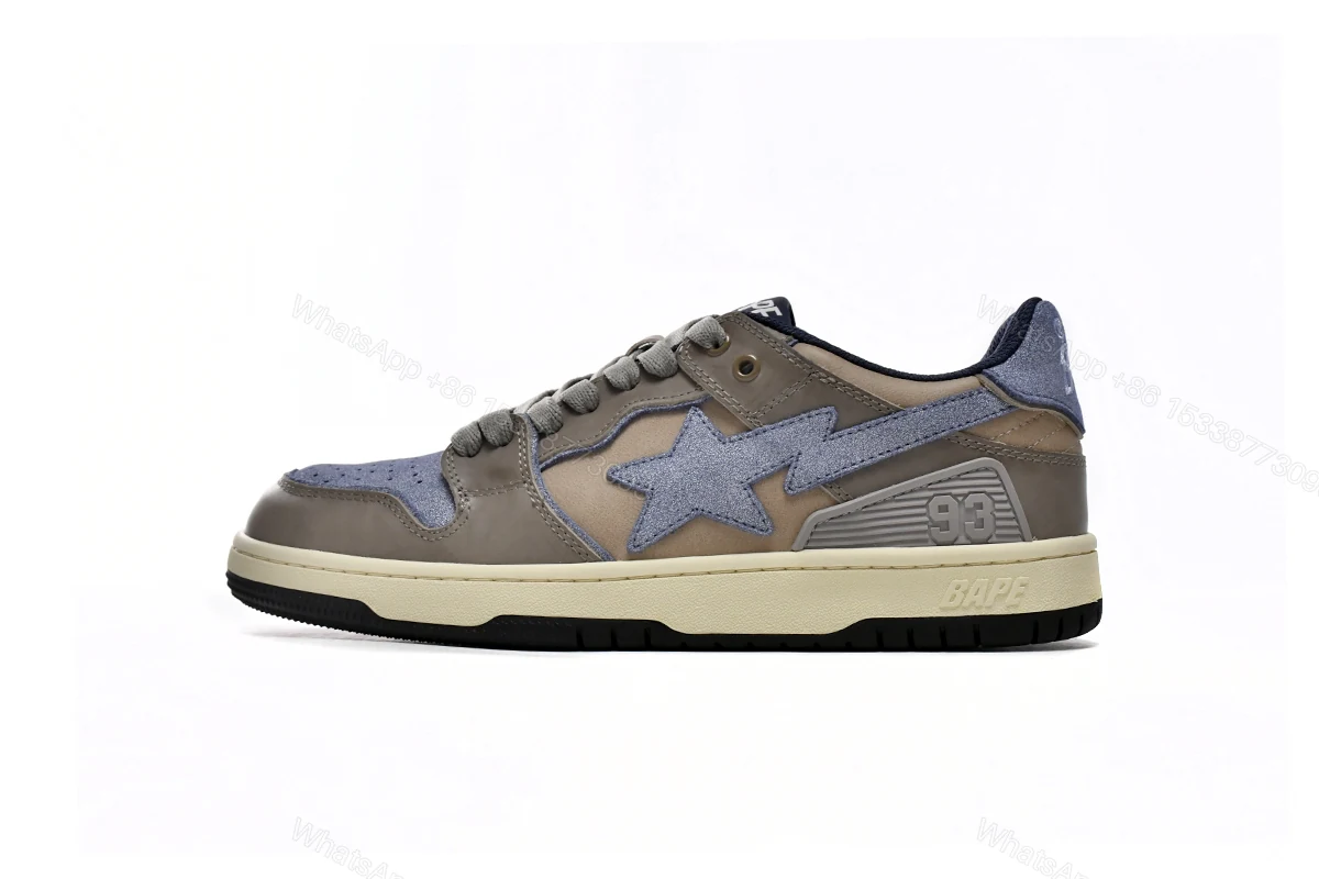 View 10 of Bape Sk8 Sta Low Make old Khaki Blue 1120-291-019(BapeSta)
