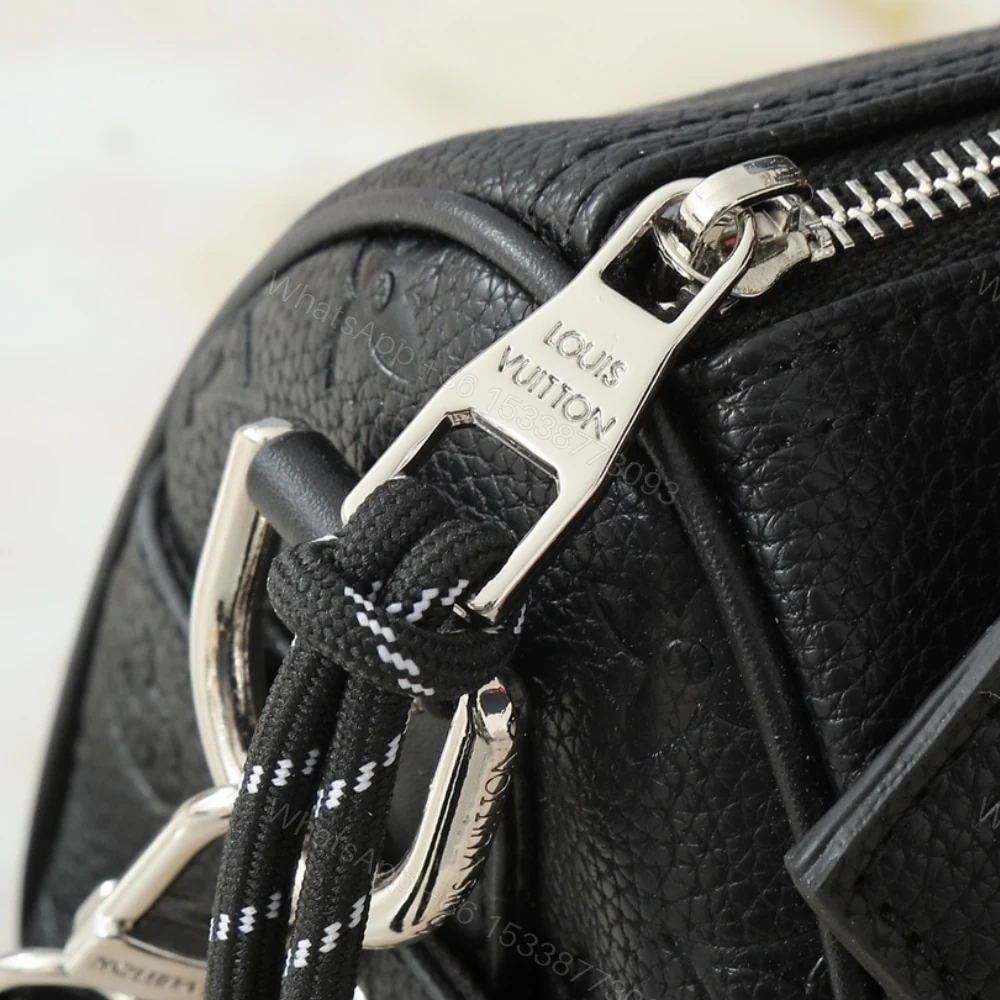 View 7 of Louis Vuitton Keepall Bandoulière 25 Bag Black 25Cm