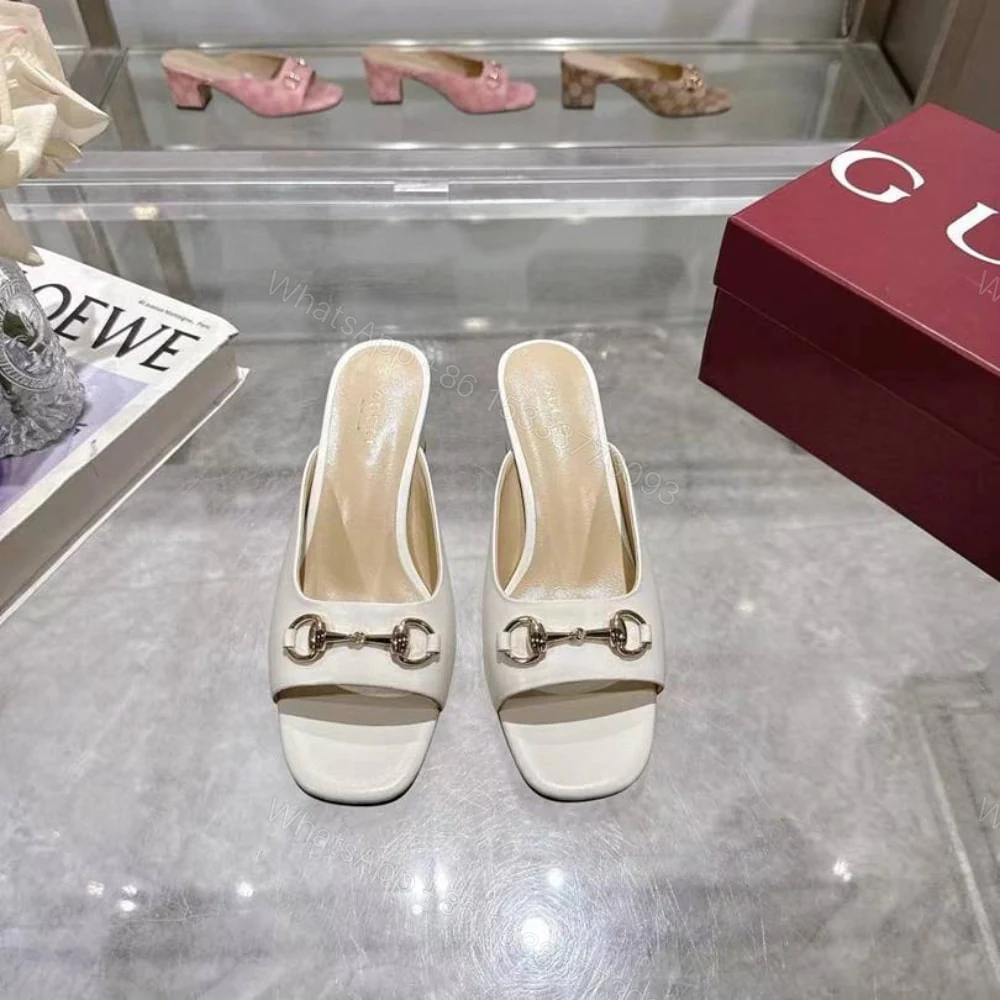 View 5 of GUCCI WOMEN HORSEBIT SLIDE IVORY 816607 C9D00 9540