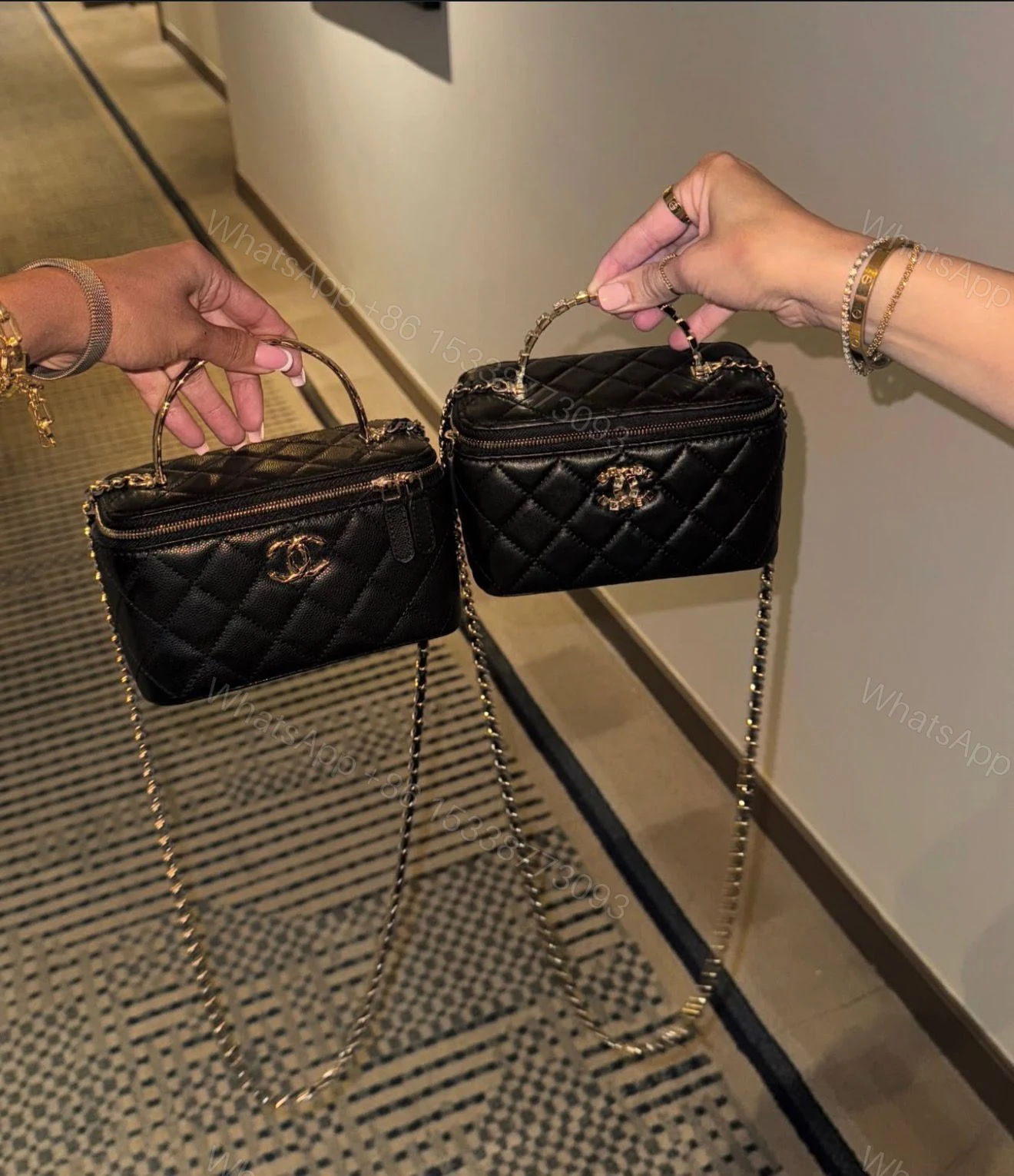 View 6 of FIRST COPY CHANEL 24B VANITY CASE BAG