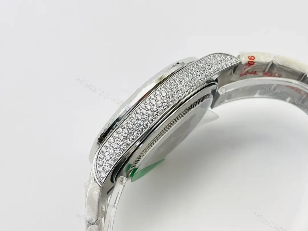 View 6 of Rolex Sky-Dweller 326934 Blue Diamond Paved Oyster Bracelet 42mm RLX-SD-BDP-OYS42-X