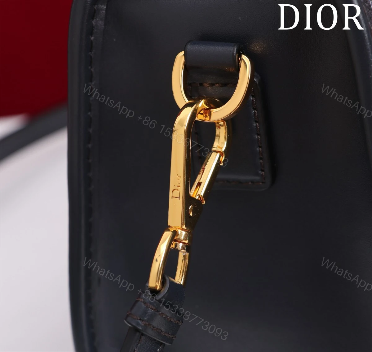 View 5 of Dior 30 Montaigne Women’s Handbag Oblique Fabric 18.5x16x10cm