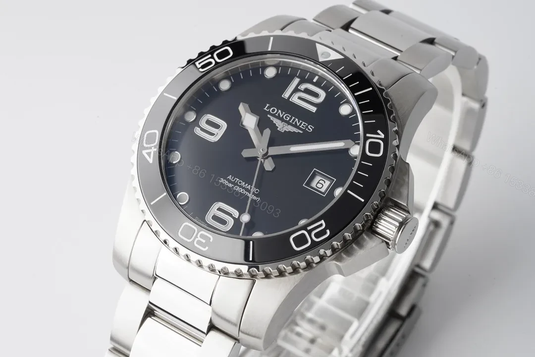 View 3 of Longines Conquest Black Dial Stainless Steel Automatic Watch