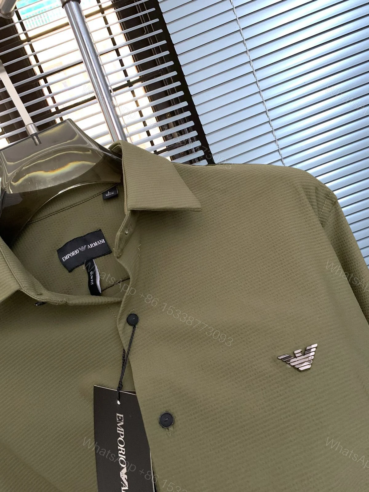 View 7 of FIRST COPY EMPORIO ARMANI ORIGINAL SOFT COTTON SUMMER SHIRT