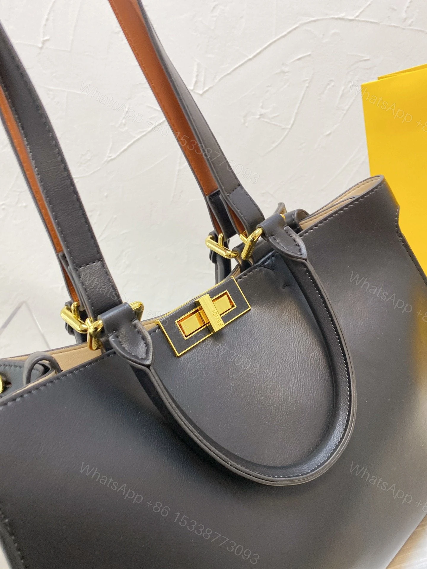 View 8 of Fendi Peekaboo X Tote