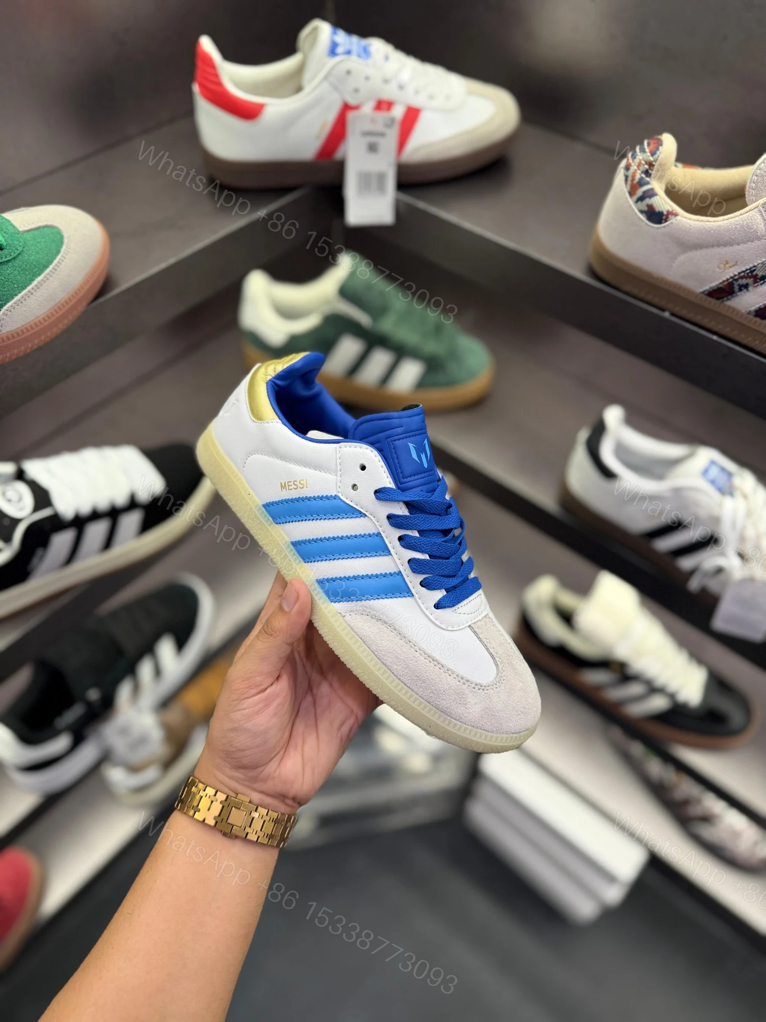 View 7 of FIRST COPY ADIDAS ORIGINAL SAMBA MESSI football