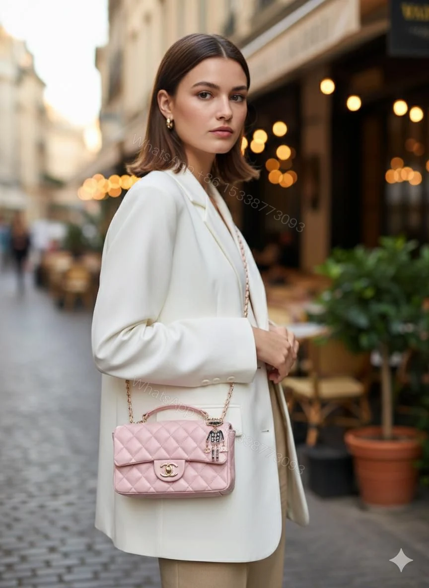 View 9 of First Copy Chanel Quilted Bag for Women