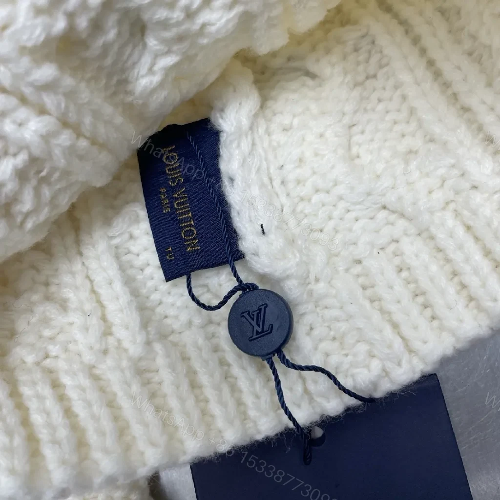 View 13 of Textured Knit Set – Cozy Luxury Winter Scarf & Beanie