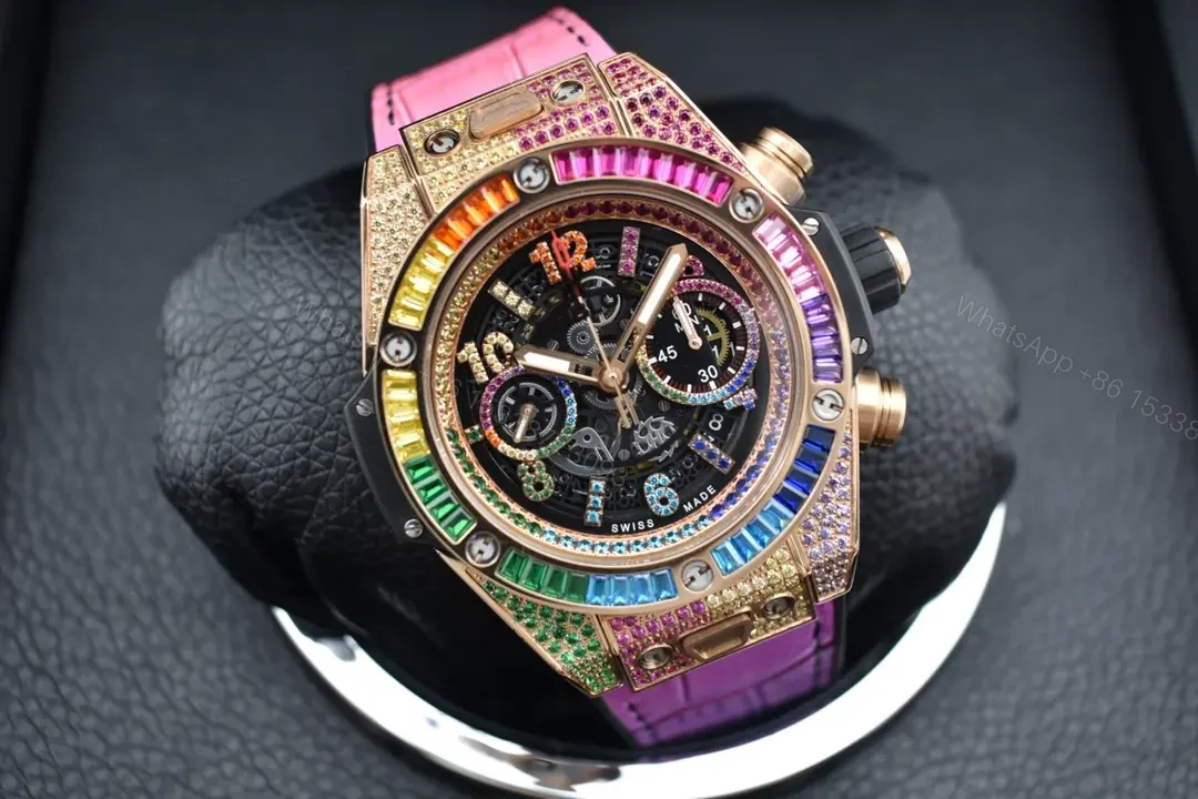 View 7 of Hublot Big Bang Rainbow Chronograph Watch