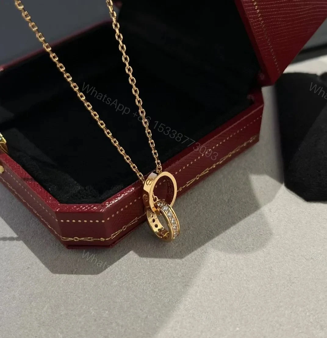 View 5 of Cartier Love Necklace, Diamonds