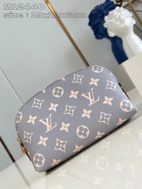 Lilac Monogram-Texture Compact Bag: Luxe Everyday Charm — view 1