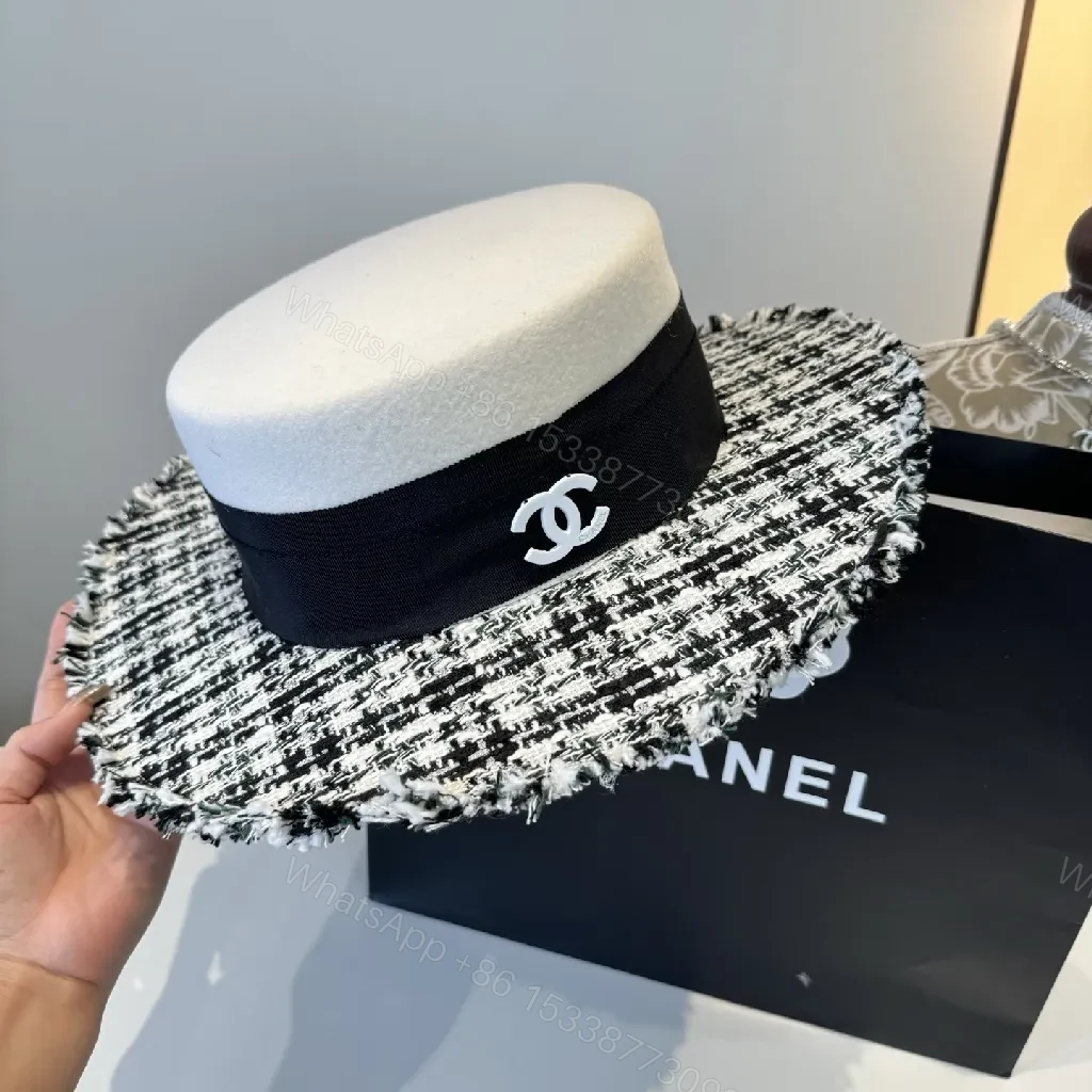 View 6 of Chic Tweed Brim Bowler: Luxe Textured Day-to-Night Hat