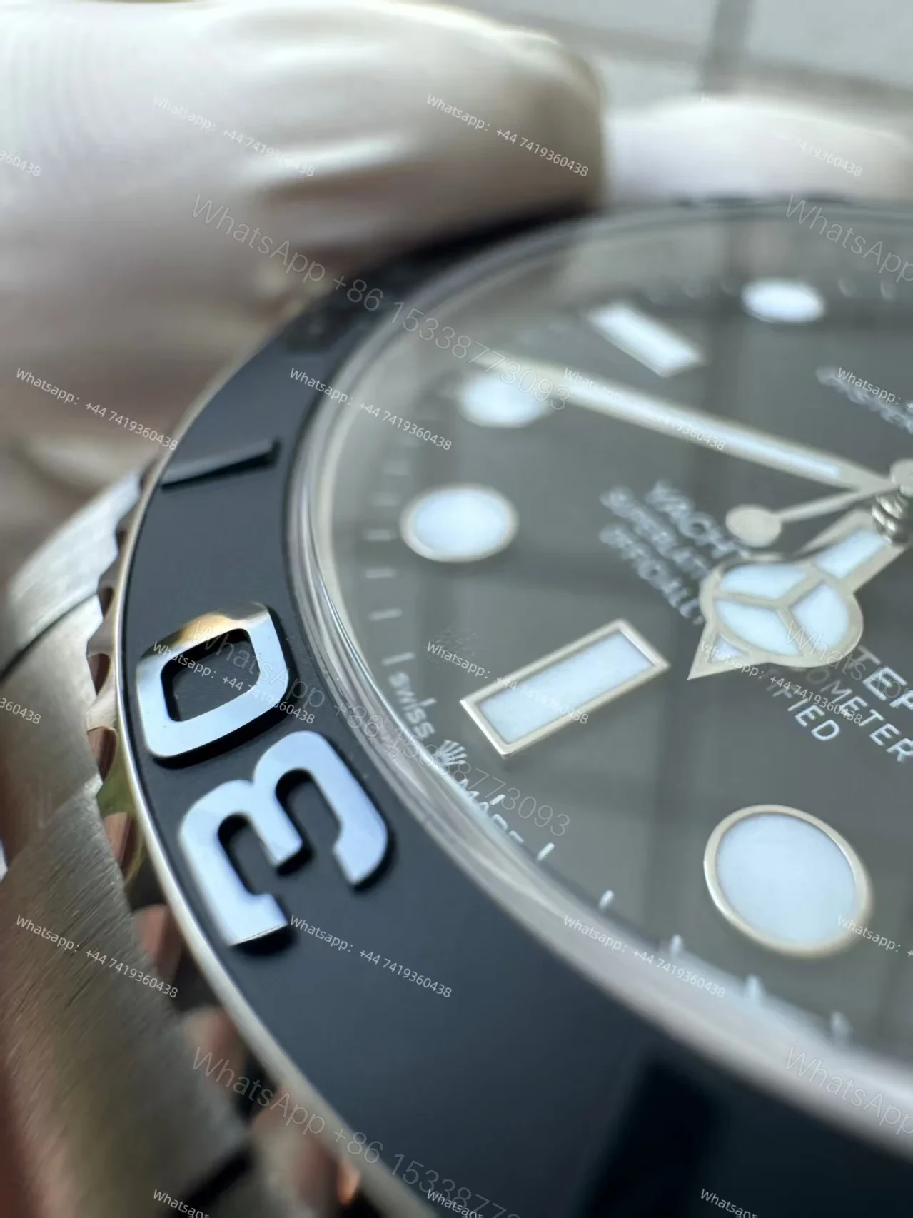 View 16 of Rolex Yacht-Master M226627-0001 1:1 Replica 42MM Titanium 3235 Movement Super Clone Watch