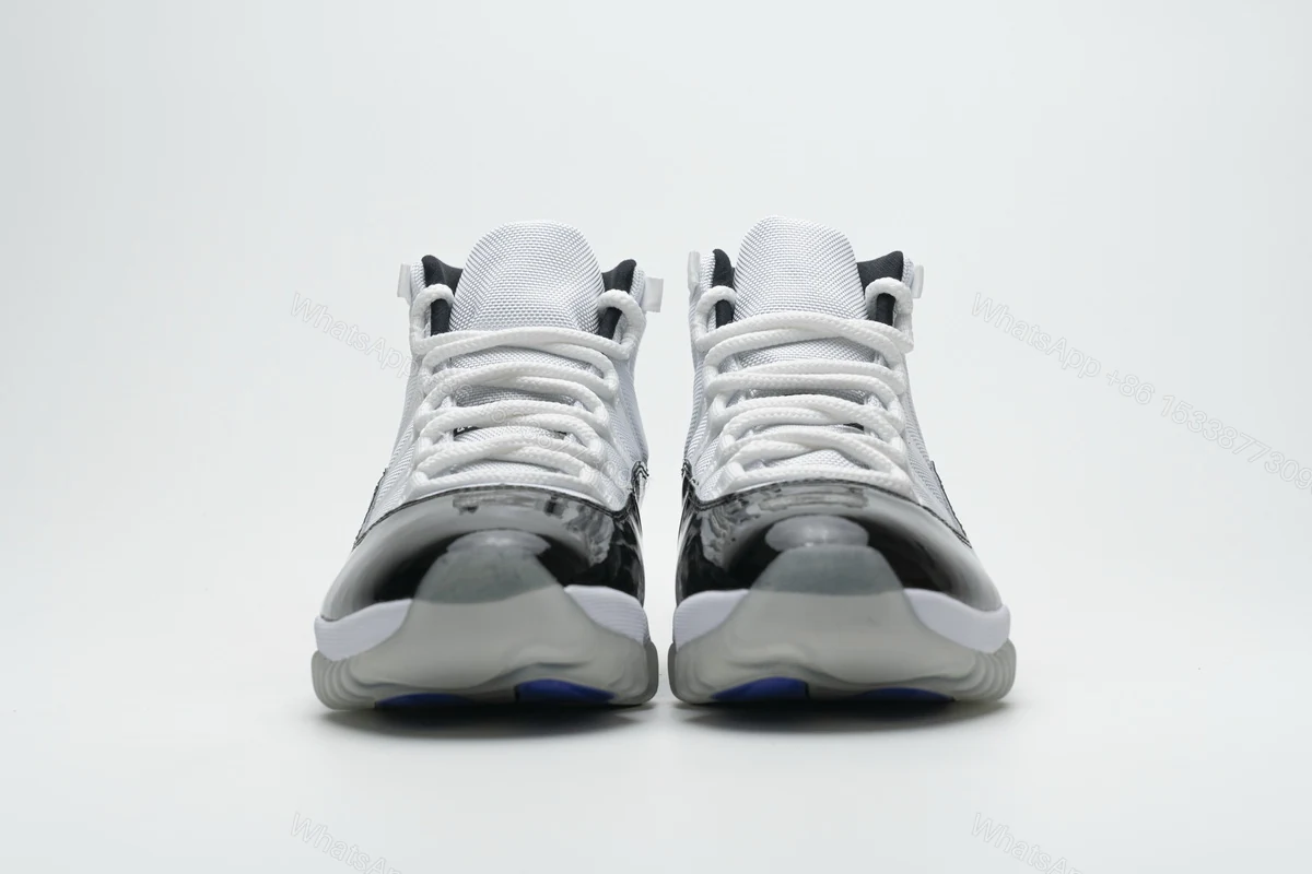 View 5 of Air Jordan 11 High “Concord” (2018) 378037-100