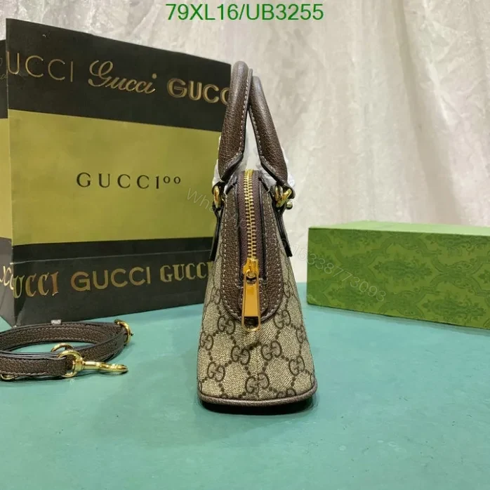 View 5 of Gucci Ophidia Small Top Handle Bag Dupe UB32557