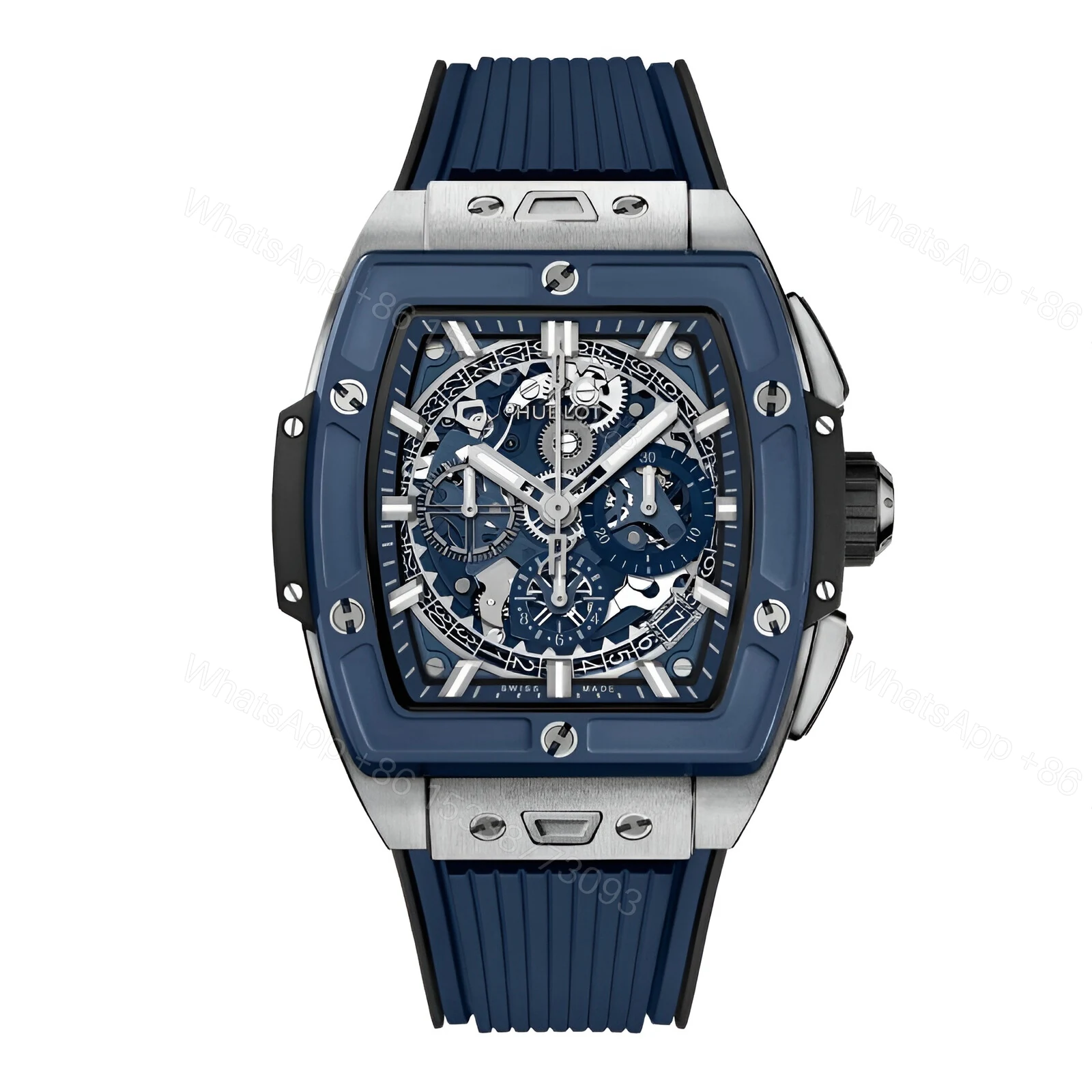 Hublot Titanium Blue Ceramic 642.NL.7170.RX Replica — view 1