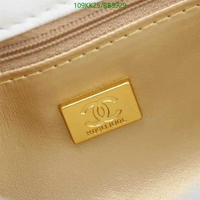View 10 of Chanel Knockoff Quilted Red Classic Flap Bag RB8929