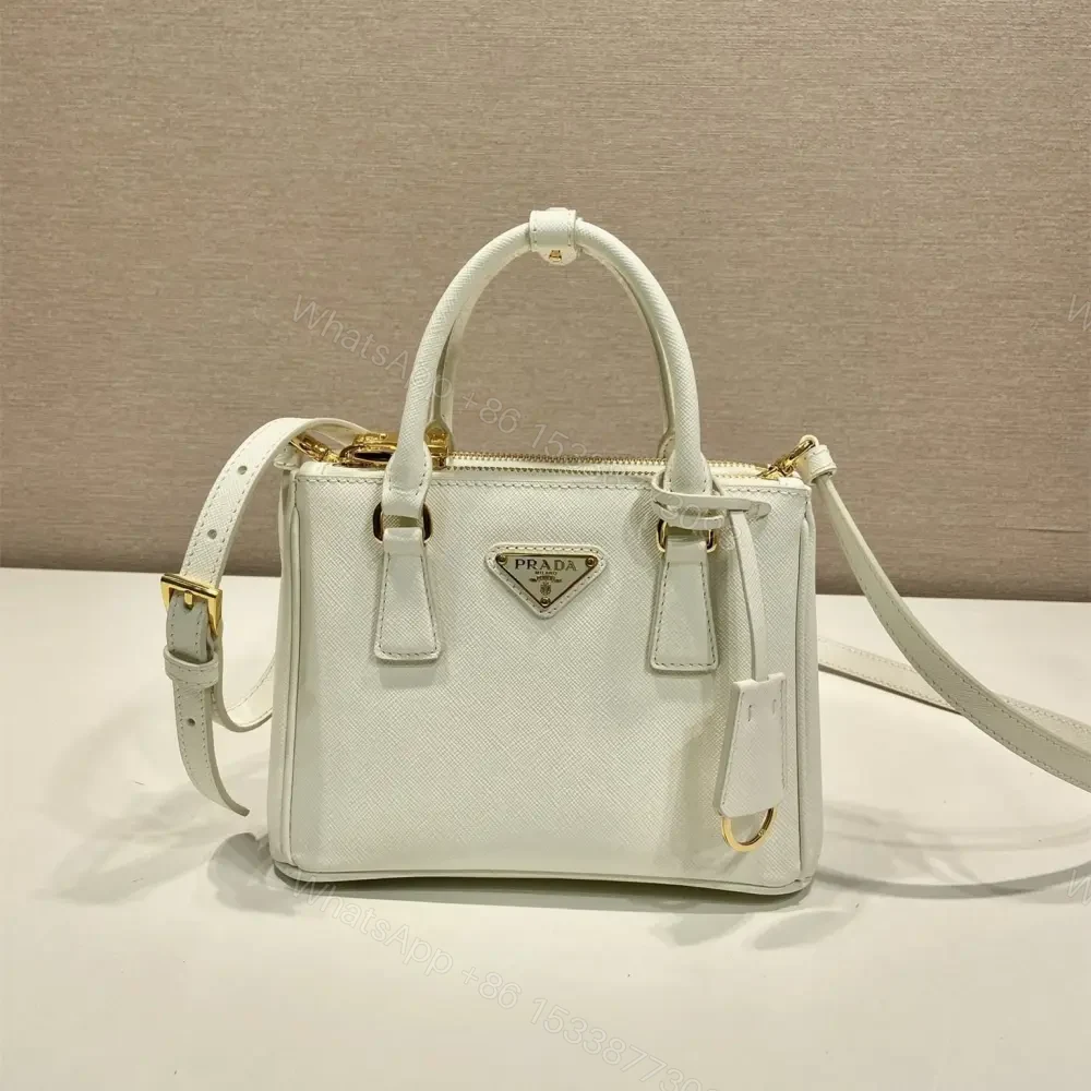 高仿Prada*Galleria系列1BA907手提包Mini白色免檢版 — view 1