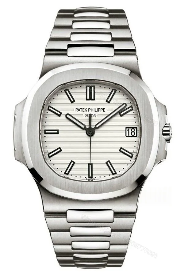 Patek Philippe Super Clone Nautilus 5711 White Dial 40MM — view 1