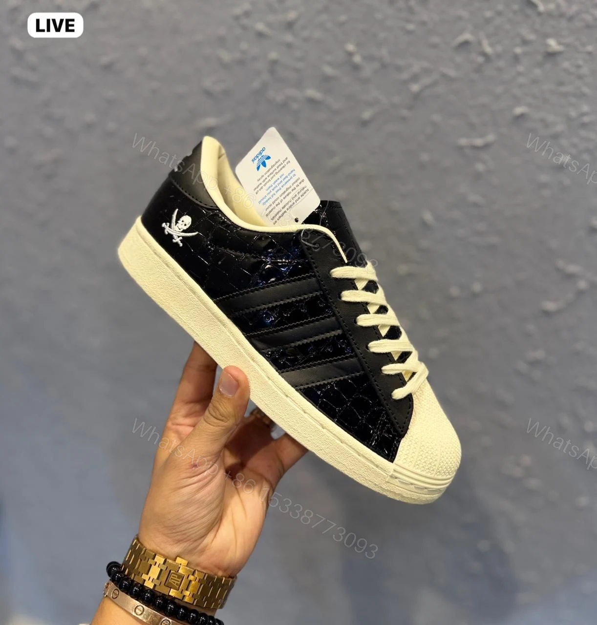 View 7 of Adidas Originals Superstar Danger First Copy Shoes — Men's | COD India