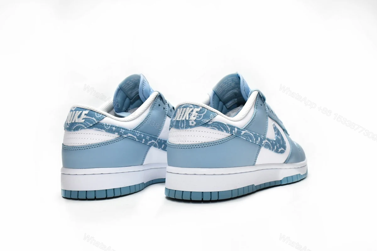 View 3 of Nike Dunk Low Blue Paisley DH4401-101